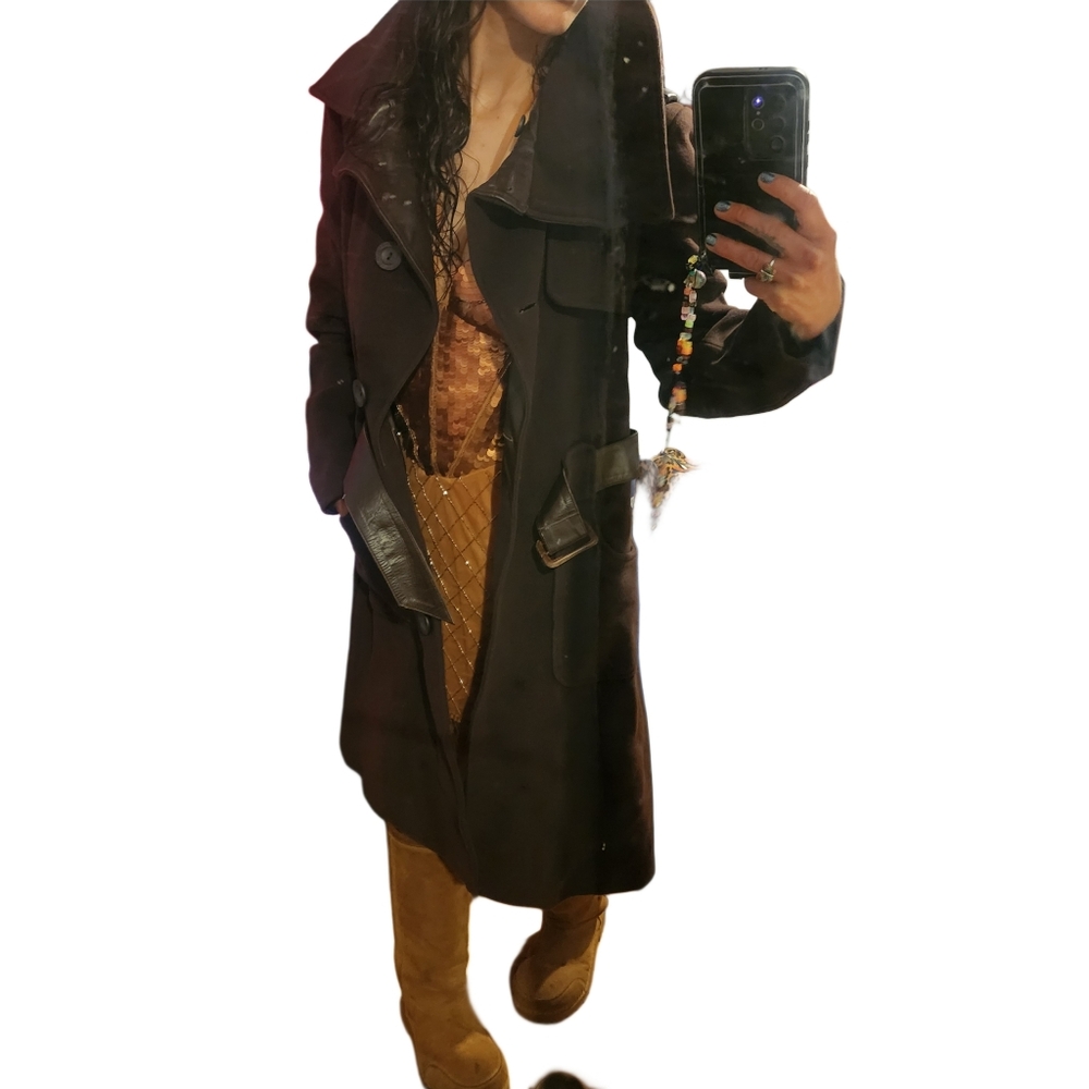 Mackage Black Trench Coat